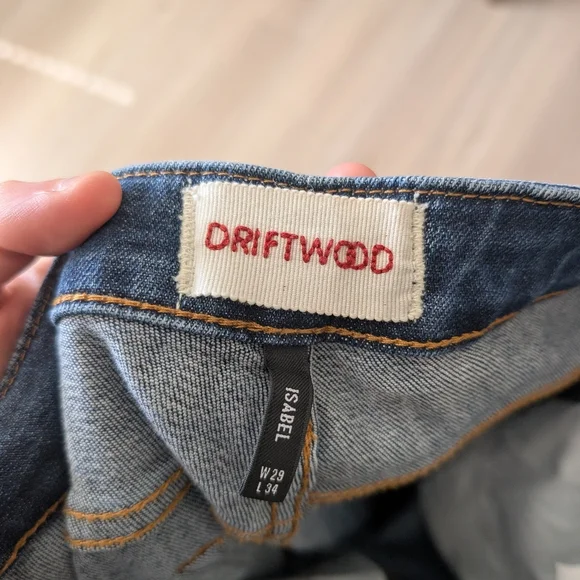 DRIFTWOOD Isabel Embroidered Flare Jeans - Picture 4 of 5